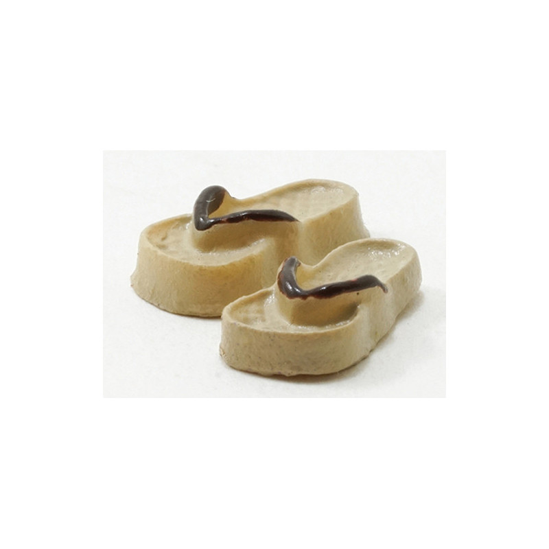 Flip Flops/tan/brown/sm
