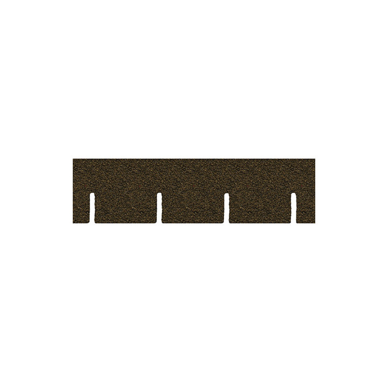 Brown Square Asphalt Shingles, 177 Square Inches