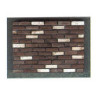 BROWN BRICK CORNERS, 125 PCS
