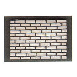 WHITE BRICK CORNER, 125PCS