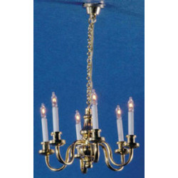 Chandelier, 6 arm Grand