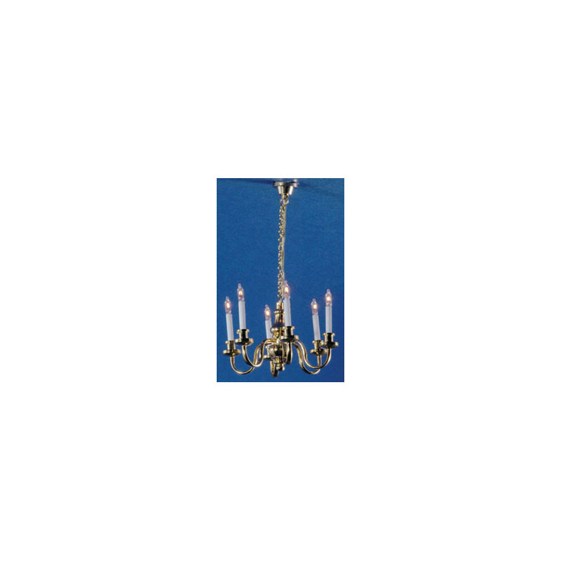 Chandelier, 6 arm Grand