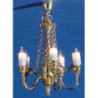 Chandelier, 5 arm Palace