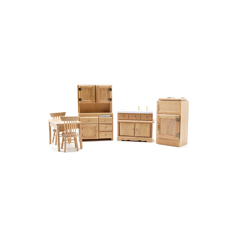 Oak Kitchen Set