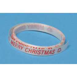 Merry Christmas Ribbon, 1Yd