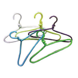 Wire Coathangers 5Pcs Asst Colors
