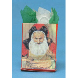 Christmas Shopping Bag W/Tissue
