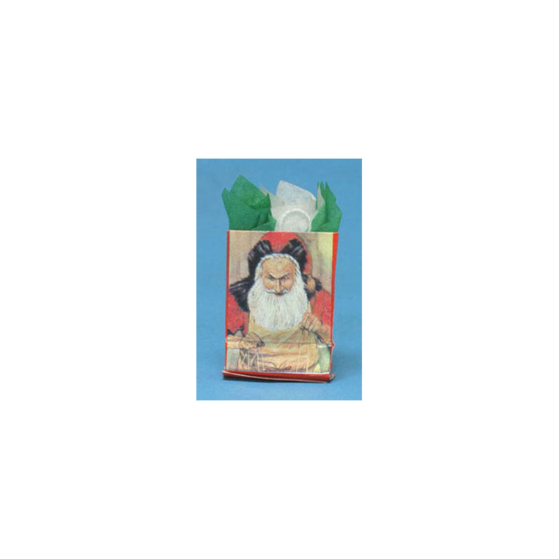 Christmas Shopping Bag W/Tissue