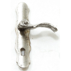French Door (Lever) Handles, 1/Pr, Satin Nickel