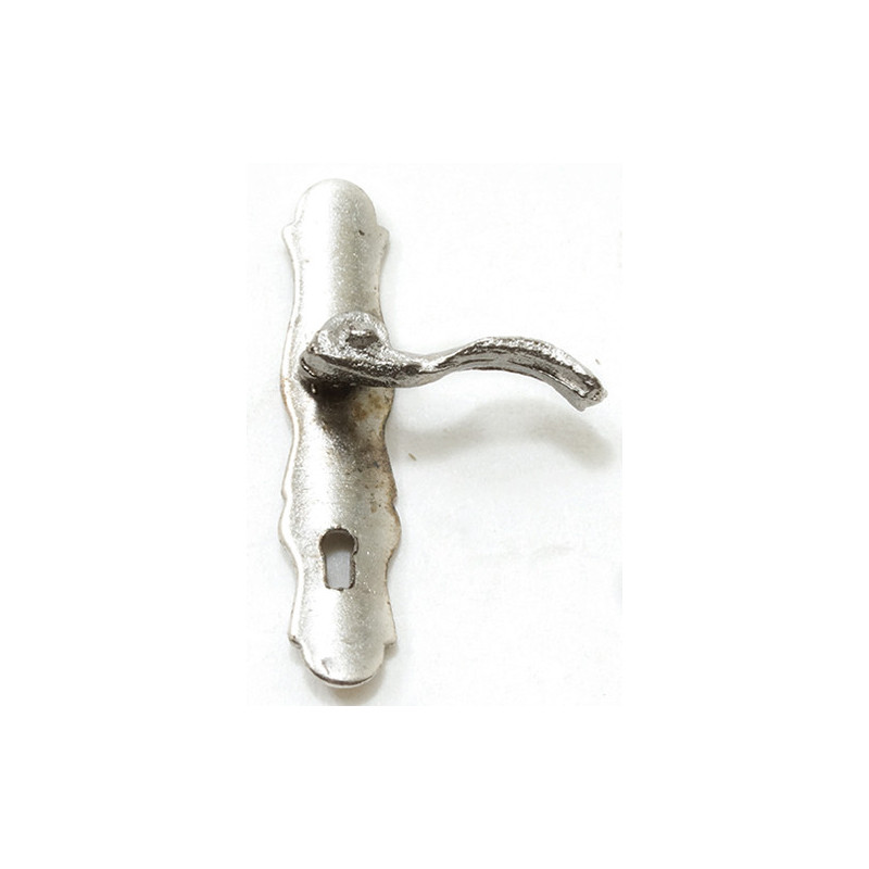 French Door (Lever) Handles, 1/Pr, Satin Nickel