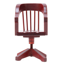 Desk Chair, Mahogany