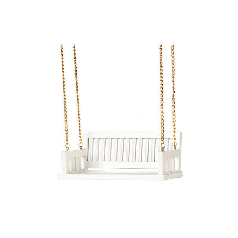 White Front Porch Swing