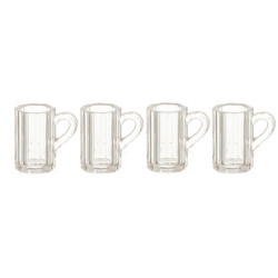 Beer Mugs/Clear/4