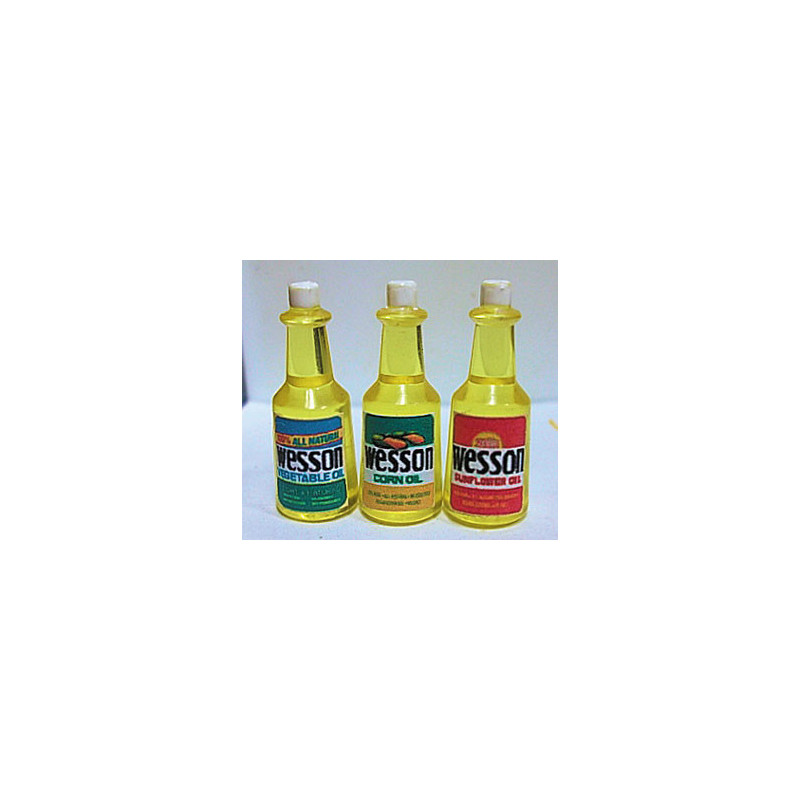 Wesson Oil Set-48 Oz.- Vegetanle, Corn, Sunflower