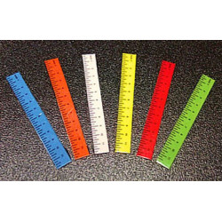 Rulers-Set of Assorted 6