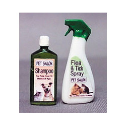 Pet Grooming Set - Shampoo & Flea & Tick Spray