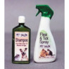 Pet Grooming Set - Shampoo & Flea & Tick Spray