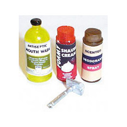 Men's Bath Set-Shaving Cream, Deoderant, Mouthwash