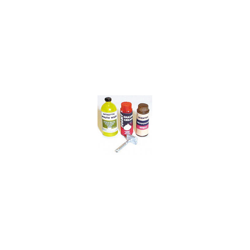 Men's Bath Set-Shaving Cream, Deoderant, Mouthwash
