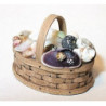 Shells In Oval Basket