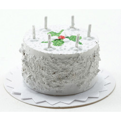 White Birthday Cake