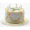 Yellow Birthday Cake