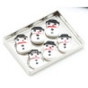 Snowman Cookies on a Sheet
