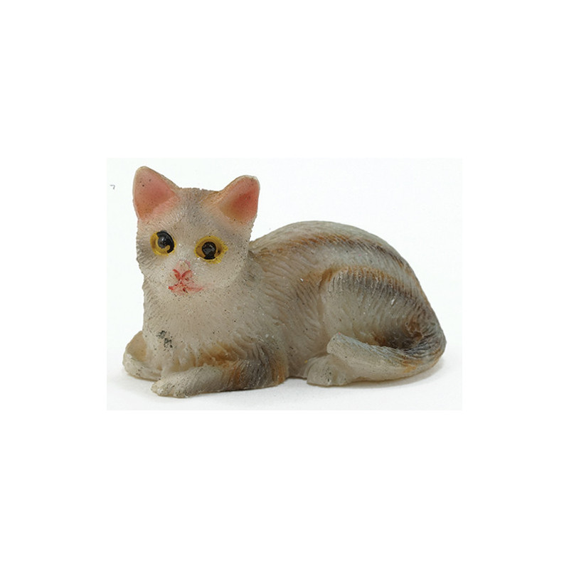Tabby Cat Sitting