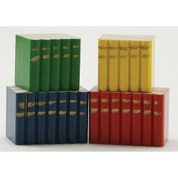 Wooden Book Set, 4pc