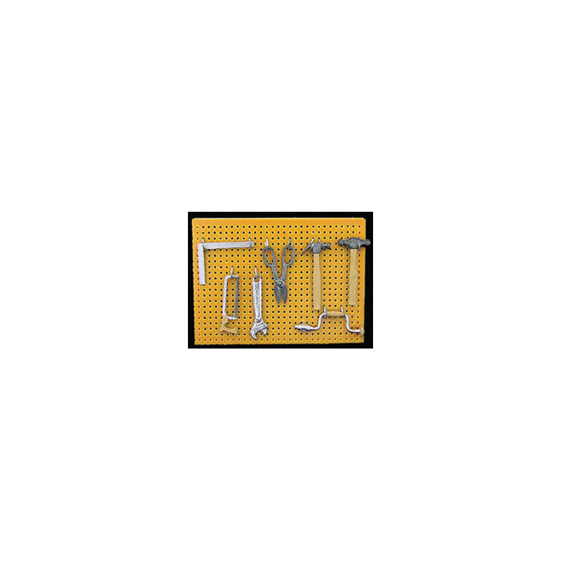 Peg Board With Tool Set