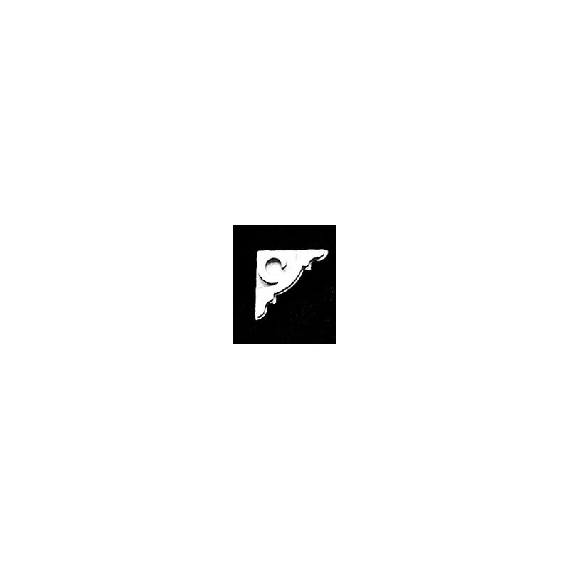 Corbel Bracket, 1-1/16 W X 1-1/16 H,2/Pk
