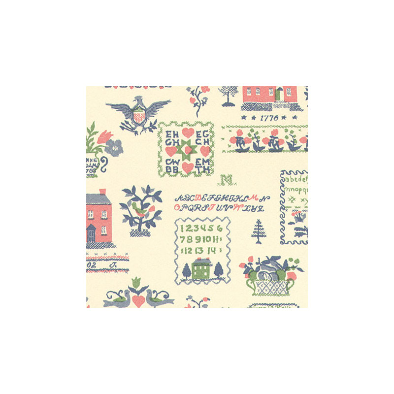 3 pack Wallpaper: Sampler, Pink/green