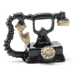 French Phone Black