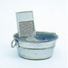 Wash Tub W/Laundry