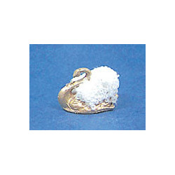 Towel In Swan Holder