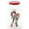 Candy Canes In Jar