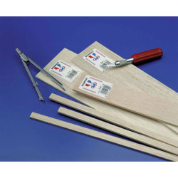 Balsa Strips 1/4 X 1/4 X 36 20Pk