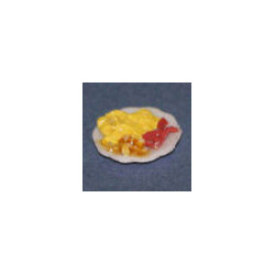Breakfast Plate, Scrambled, 1/2