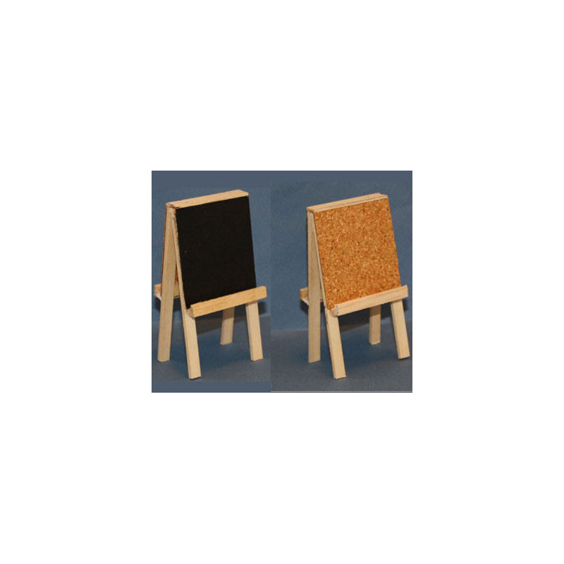 Easel, Chalk/Cork Blk