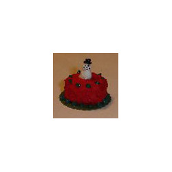 Snowman Cake