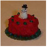 Snowman Cake