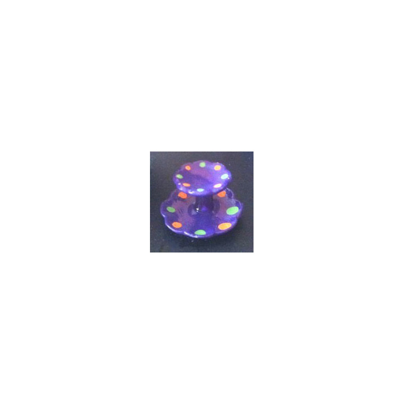 Cake Stand, Purple