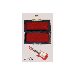 2.5 Inch Red Electric Guitar W/Case