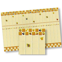 1/2 Inch Scale Wall Tiles, 4pc