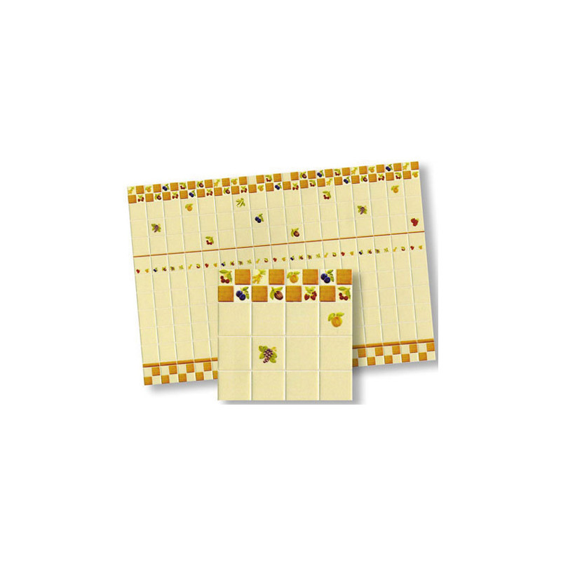 1/2 Inch Scale Wall Tiles, 4pc