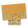 1/2 Inch Scale Wall Tiles, 6pc
