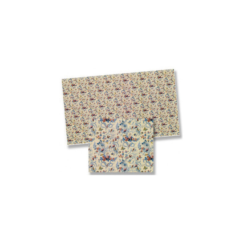6 pack 1/2 Inch Scale Wallpaper, 6pc