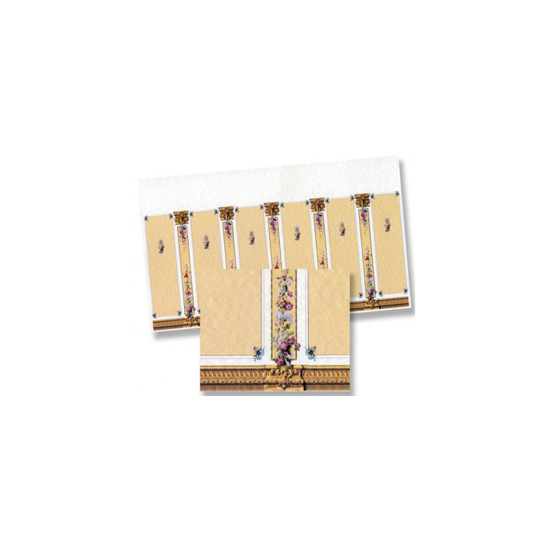 6 pack 1/2 Inch Scale Wallpaper, 6pc