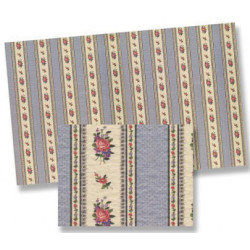 6 pack 1/2 Inch Scale Wallpaper, 6pc
