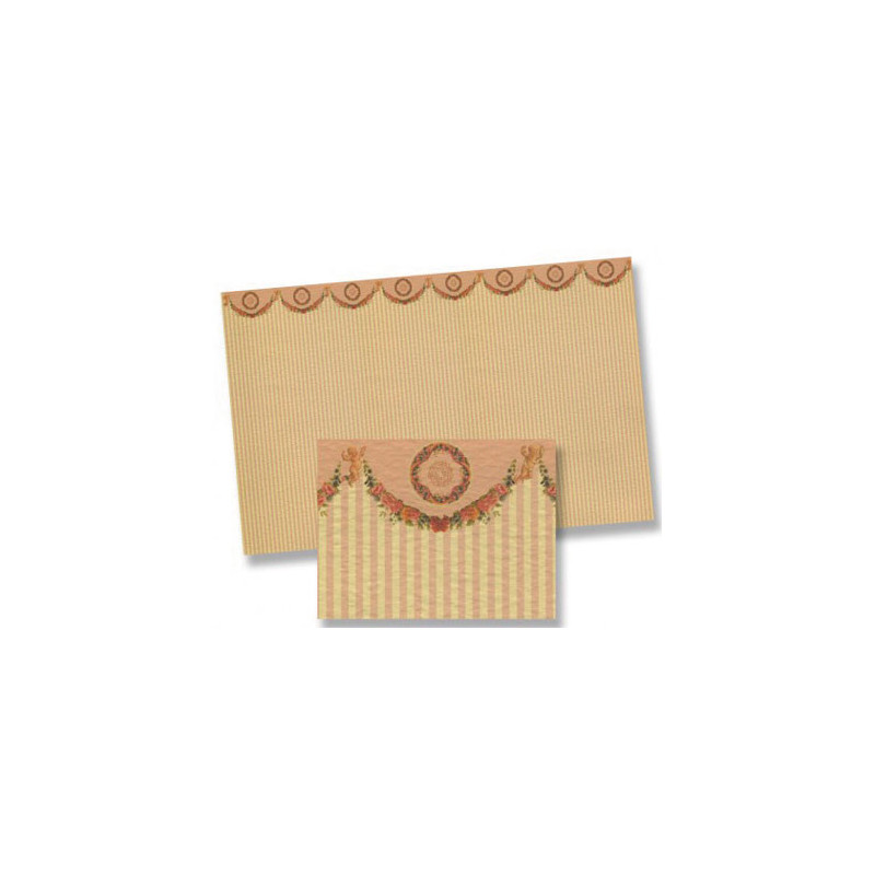 6 pack 1/2 Inch Scale Wallpaper, 6pc